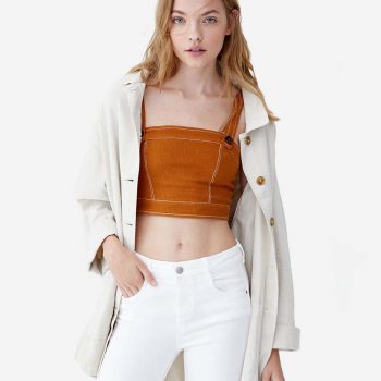 Flower Check Flannel Jacket