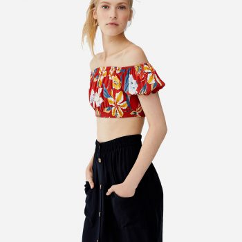 Flower Flannel Shirt